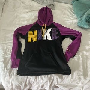 Nike fleece lined hoodie